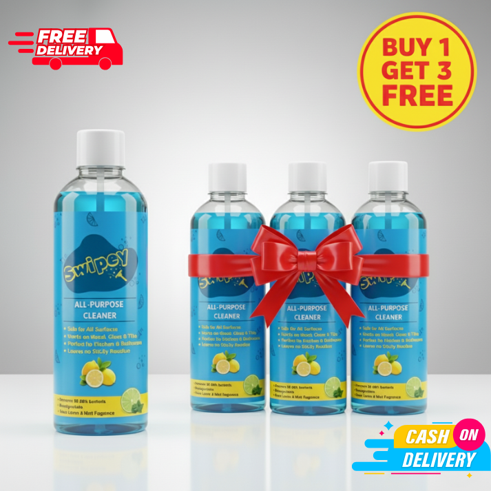 Swipey Shine - India’s #1 All-Purpose Cleaner ( Buy 1 Get 3 Free )