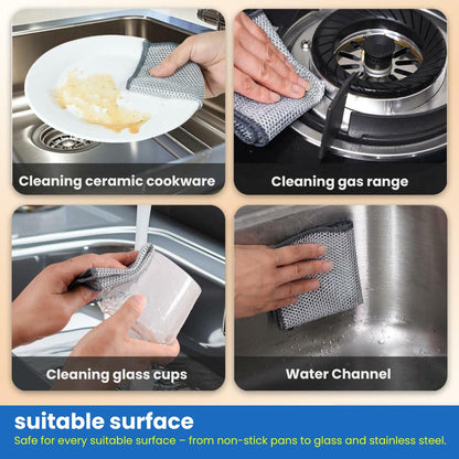 Multifunctional Non-scratch Wire Dishcloth (50% Discount + COD)