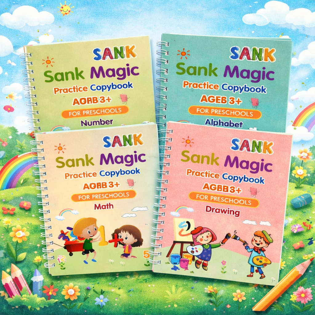 KIDS PRACTICE BOOKS  ✨BUY 1 GET 4 FREE🔥