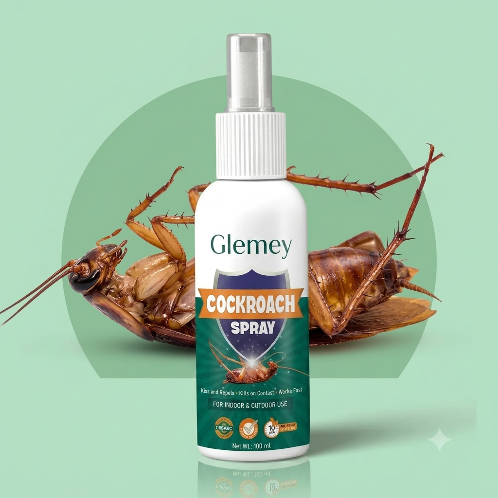 Cockroach Repellent Spray for Kitchen & Home | Herbal Non-Toxic Formula BUY 1 GET 1 FREE