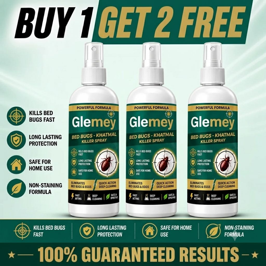 Bed Bugs (Khatmal) Killer Spray (BUY 1 GET 2 FREE)