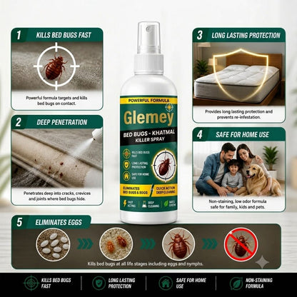 Bed Bugs (Khatmal) Killer Spray (BUY 1 GET 2 FREE)