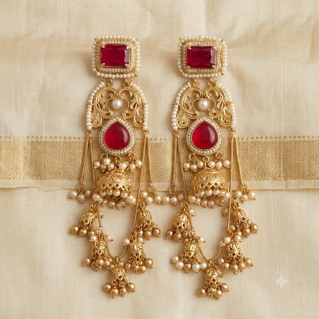 kashmiri earrings*