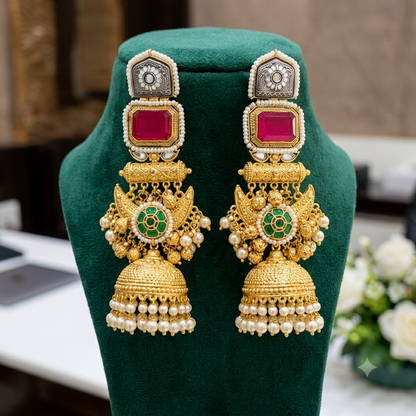kashmiri earrings*.