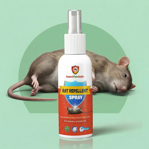 Rat Repellent Spray for Home & Storage | Herbal Rodent Control | Non-Toxic & Safe | Insect Free India