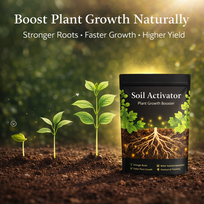 Soil Activator – Plant Growth Booster 🪴🚀 | BUY 1 GET 2 FREE