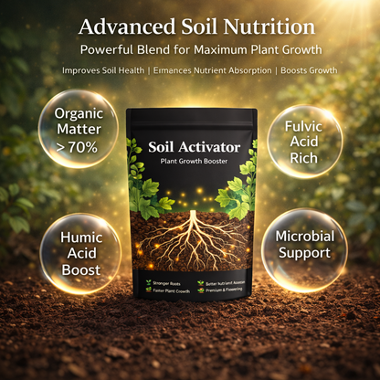 Soil Activator – Plant Growth Booster 🪴🚀 | BUY 1 GET 2 FREE