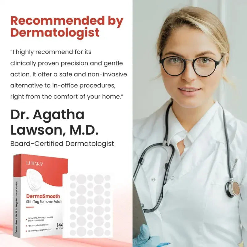 Derma Smooth Skin Tag Removal Patches ❤️🩹 | Secret to Spotless Skin ✨