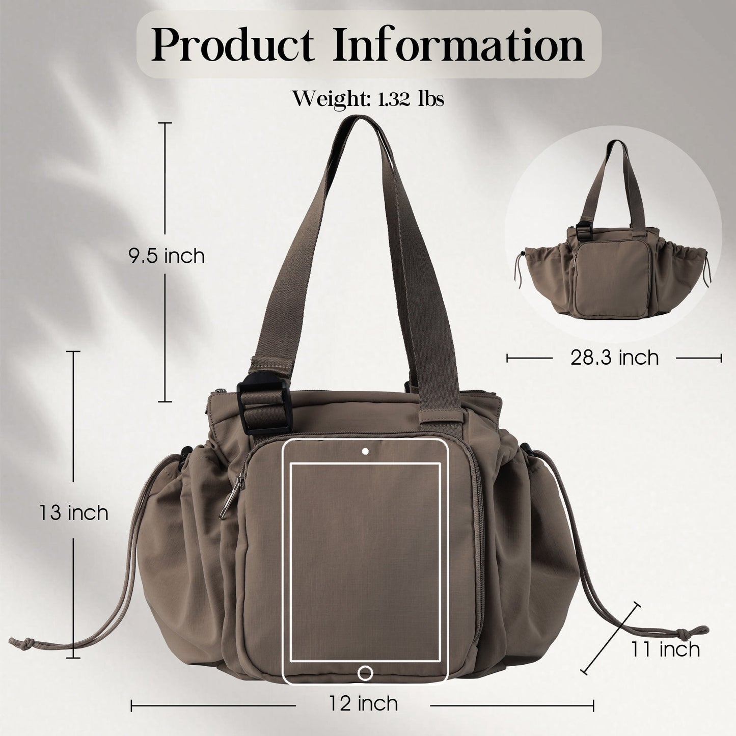 PackSmart™ Versatile Tote for Women (Solid Handles Edition)