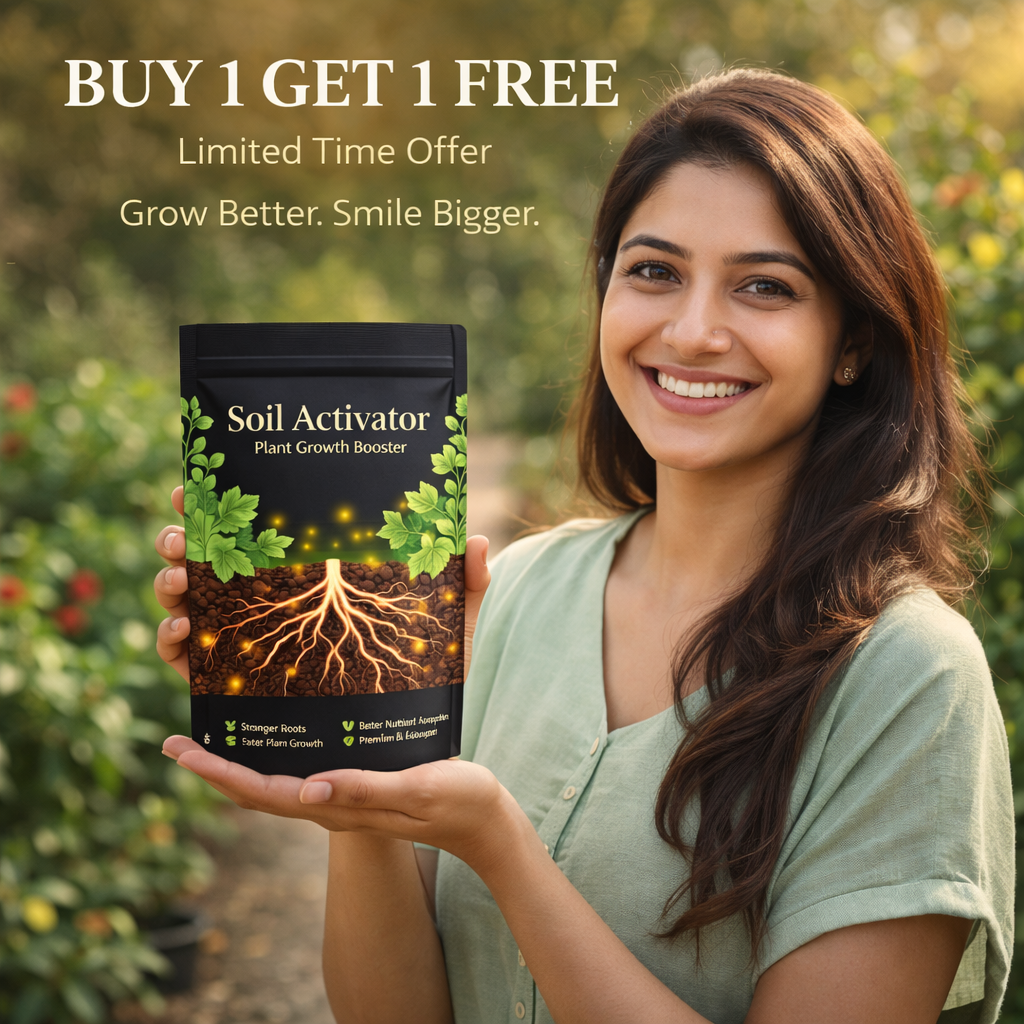 Soil Activator – Plant Growth Booster 🪴🚀 | BUY 1 GET 2 FREE