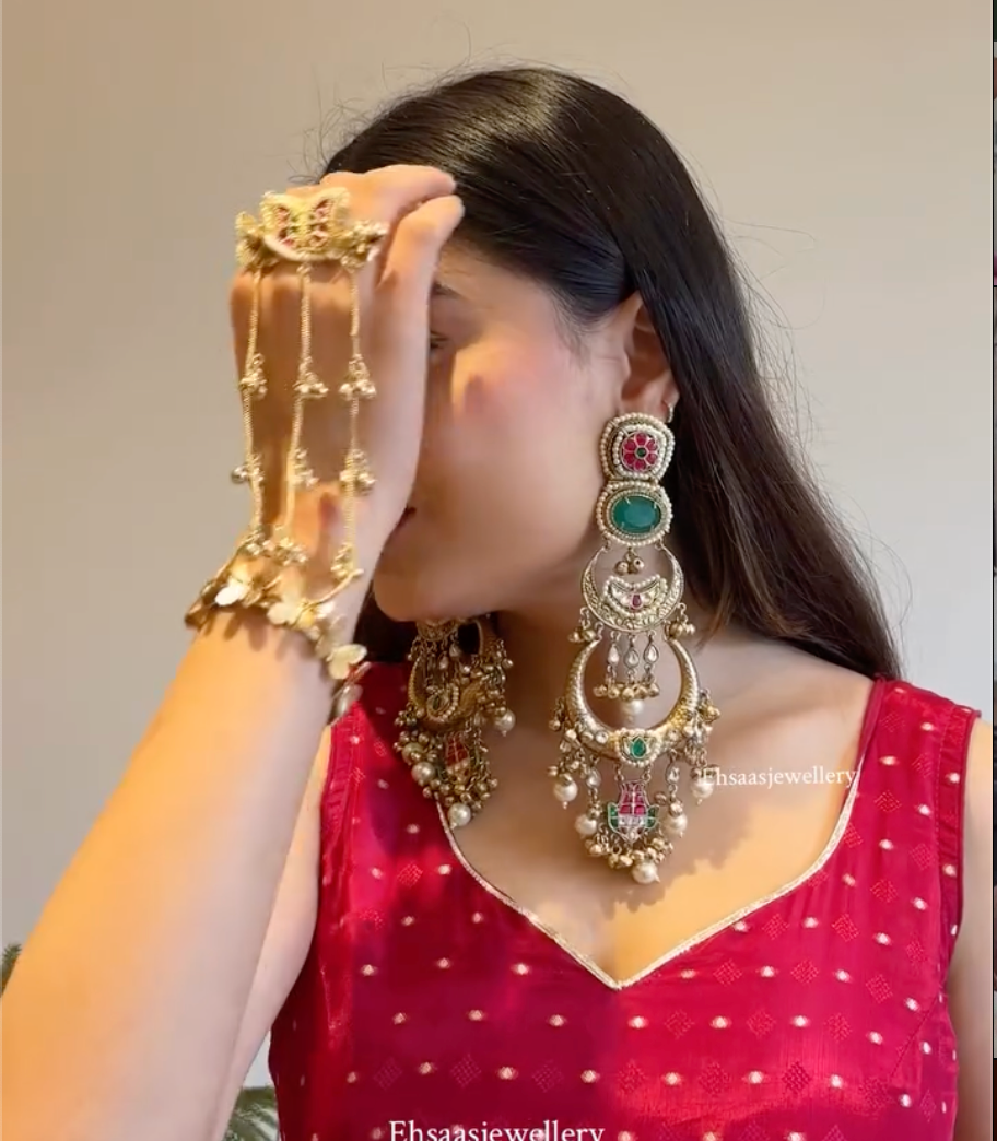 kashmiri earrings,