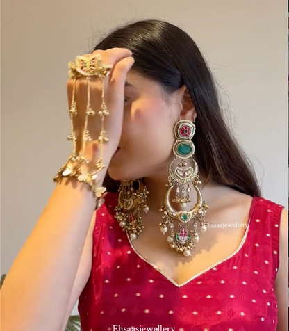 kashmiri earrings,