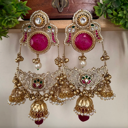 kashmiri earrings,.