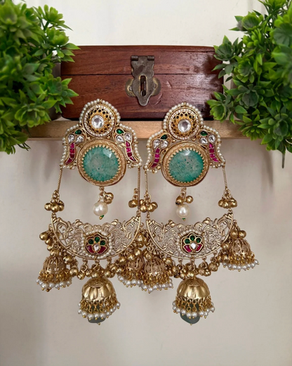kashmiri earrings,.