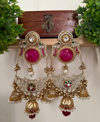kashmiri earrings,.
