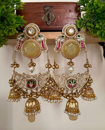 kashmiri earrings,.