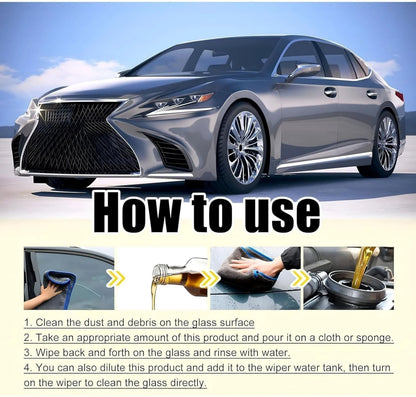 Instant Clear Car Glass Windshield Cleaning Liquid © ( BUY 1 GET 2 FREE )