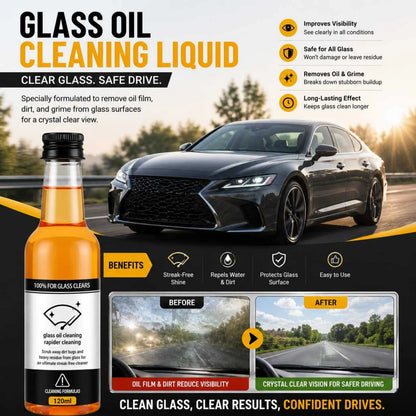 Instant Clear Car Glass Windshield Cleaning Liquid © ( BUY 1 GET 2 FREE )