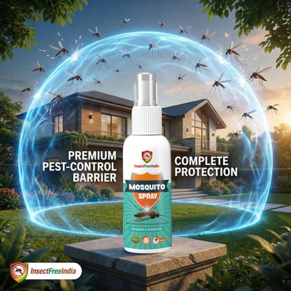 Mosquito Repellent Spray for Home | Herbal Larvicide for Coolers, Garden & Outdoor | Natural & Long-Lasting | Insect Free India