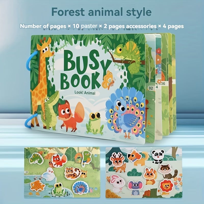 SenseSticky The Montessori Busy Book