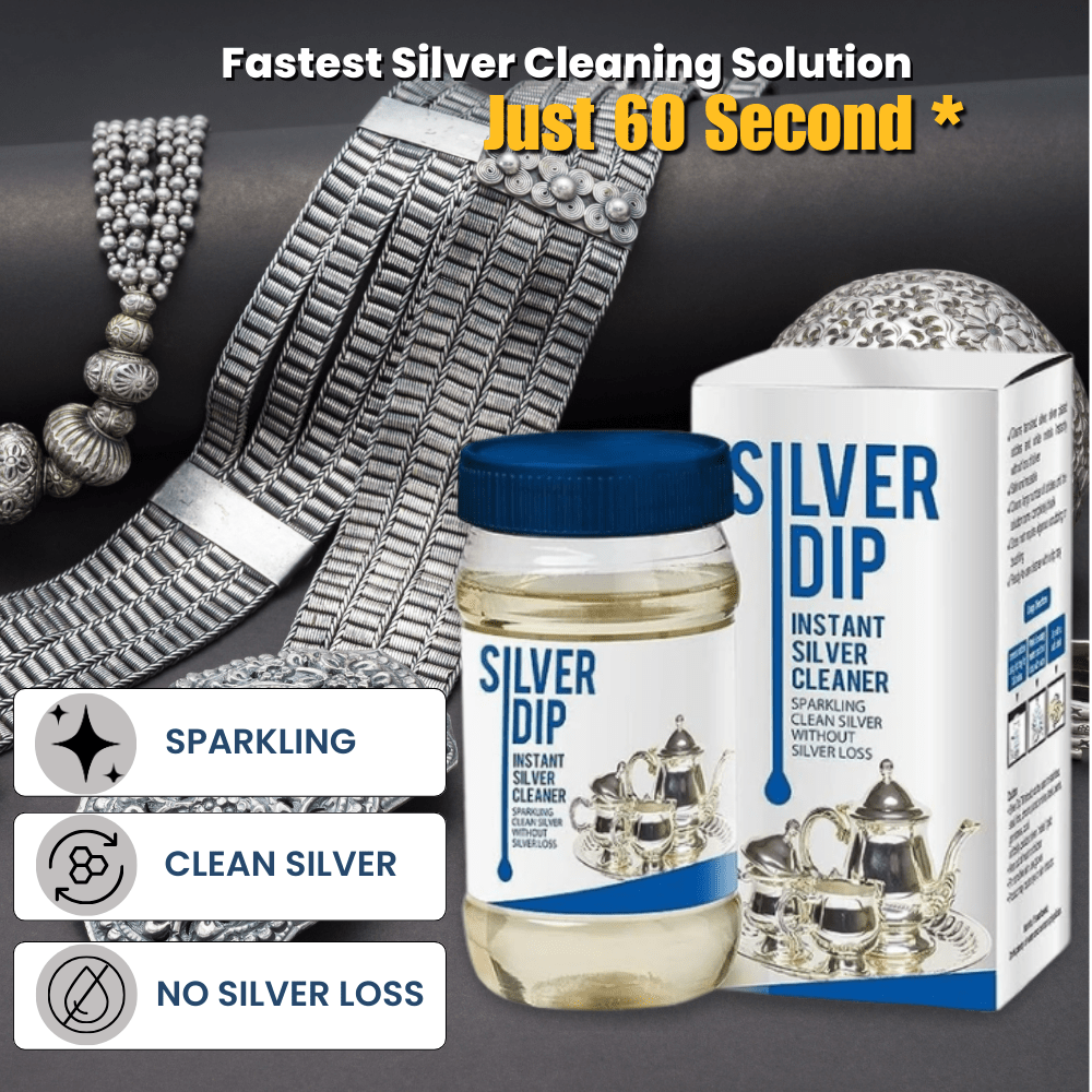 Instant Silver Cleaner  (Buy 1 Get 1 FREE 🔥 Summer Sale )