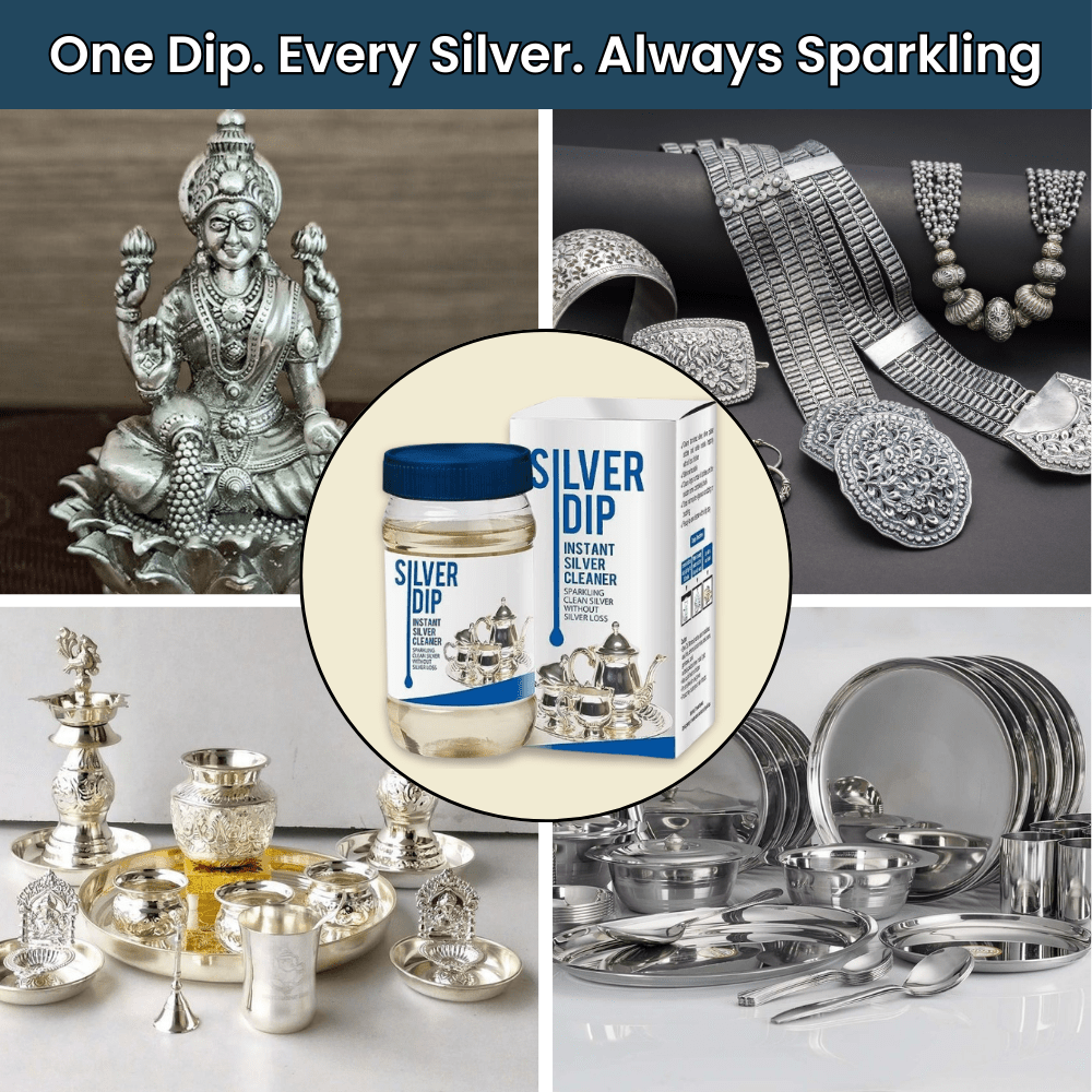 Instant Silver Cleaner  (Buy 1 Get 1 FREE 🔥 Summer Sale )