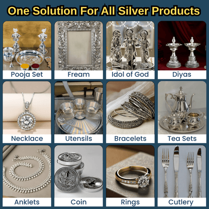 Instant Silver Cleaner  (Buy 1 Get 1 FREE 🔥 Summer Sale )