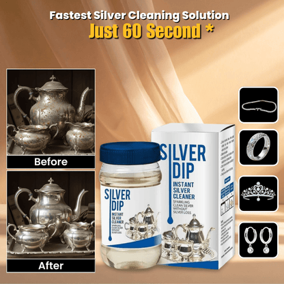 Instant Silver Cleaner  (Buy 1 Get 1 FREE 🔥 Summer Sale )