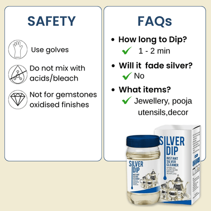 Instant Silver Cleaner  (Buy 1 Get 1 FREE 🔥 Summer Sale )
