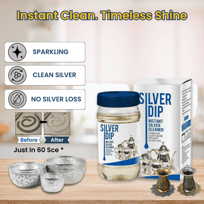 Instant Silver Cleaner  (Buy 1 Get 1 FREE 🔥 Summer Sale )