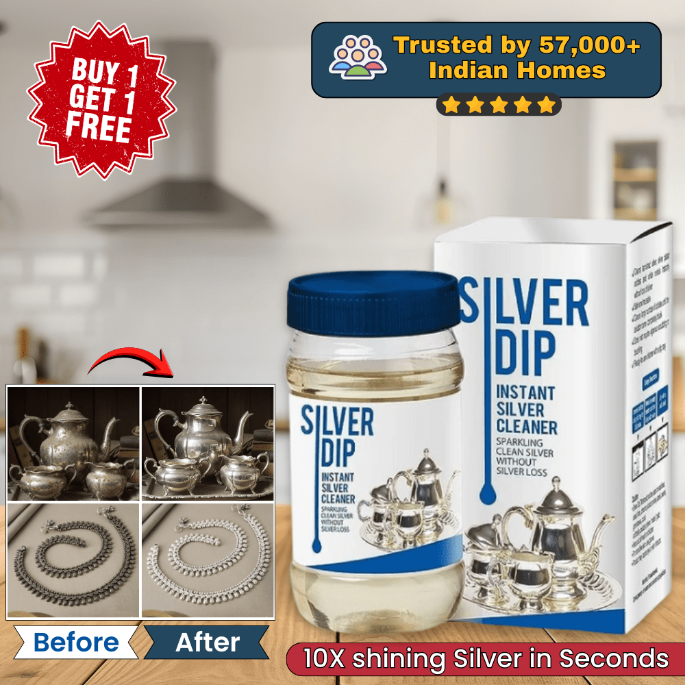 Instant Silver Cleaner  (Buy 1 Get 1 FREE 🔥 Summer Sale )