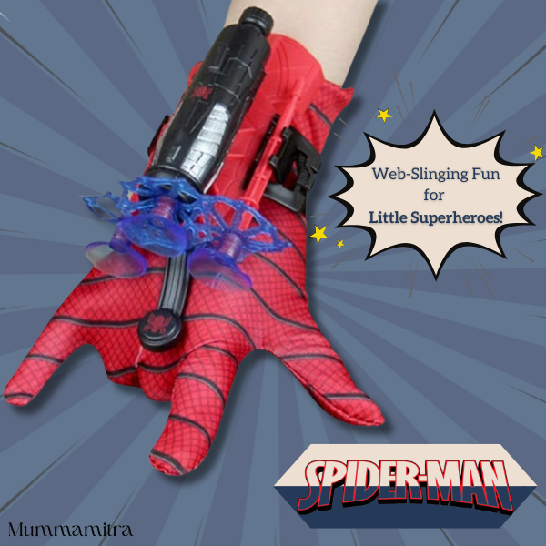 Spidey WebBlaster™- Interactive Action-Packed Web Shooter for Little Superheroes